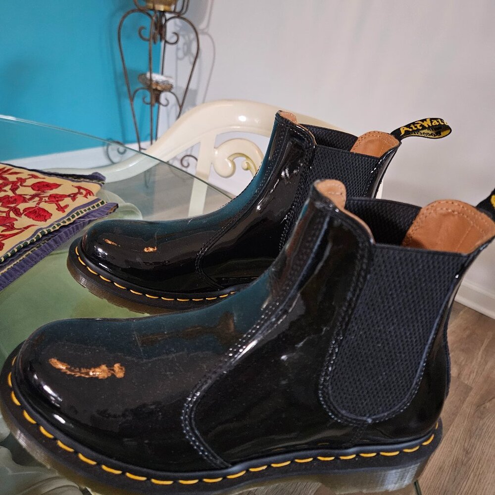 Doc Marten Patton  Leather Chelsea  Boots